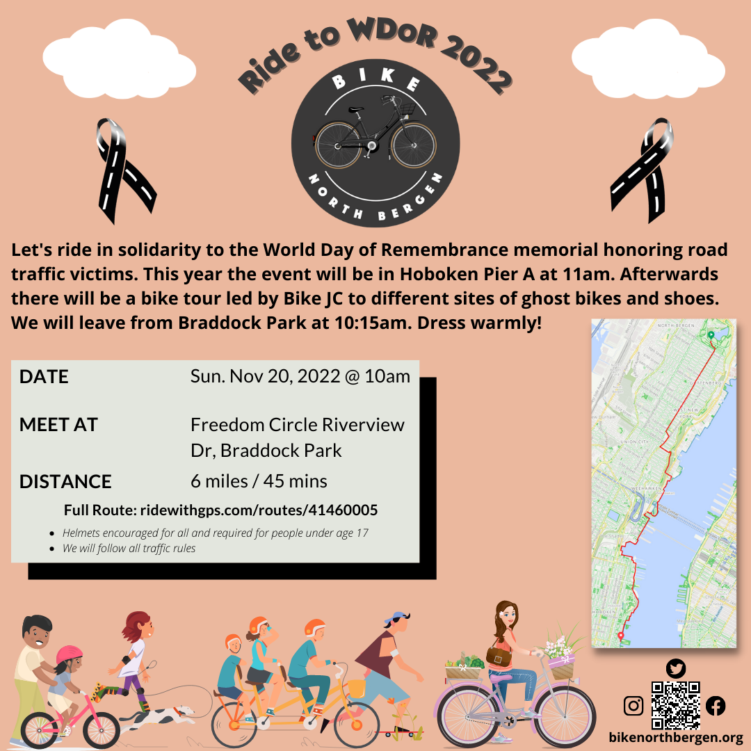 Ride to World Day of Remembrance 11/20/22