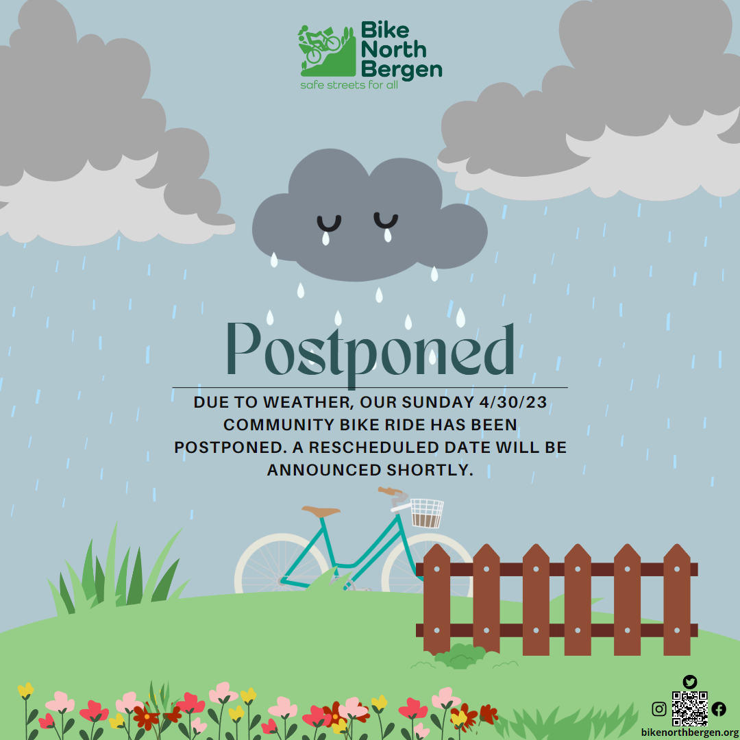 POSTPONED - April 30th Bike Ride