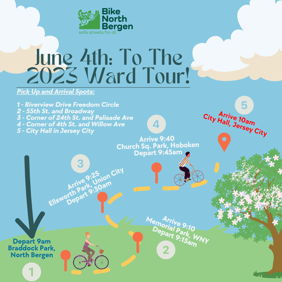 June 4 2023 Ride to the JC Ward Tour!