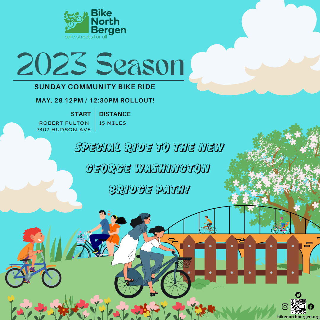 May 28 2023 Bike Ride to the GWB!