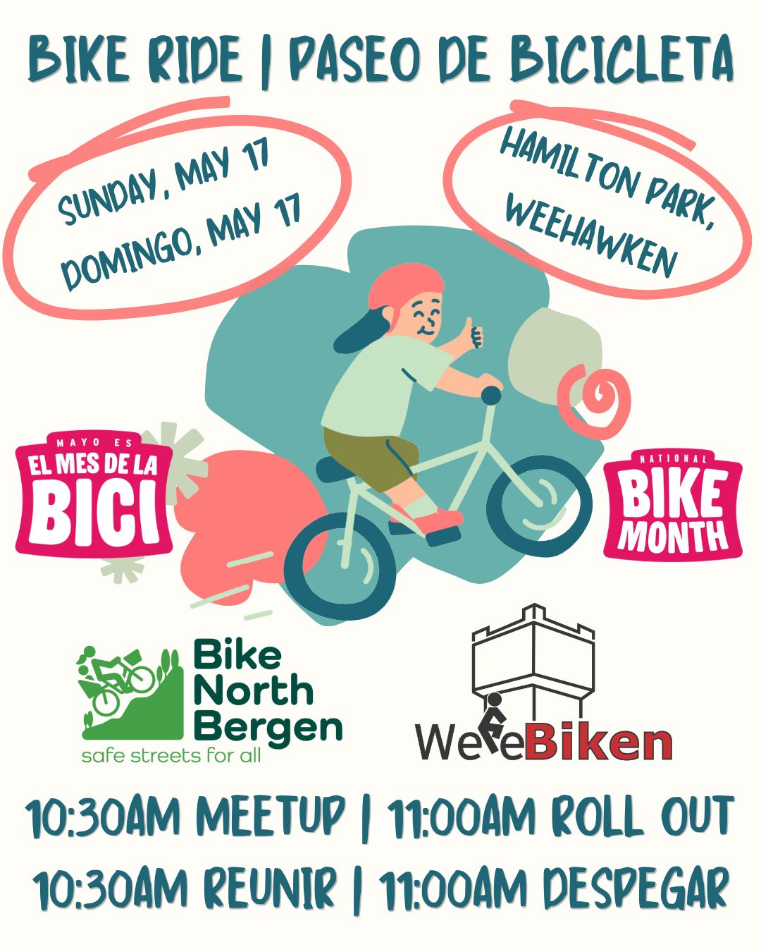 Sunday May 17 Communty Ride