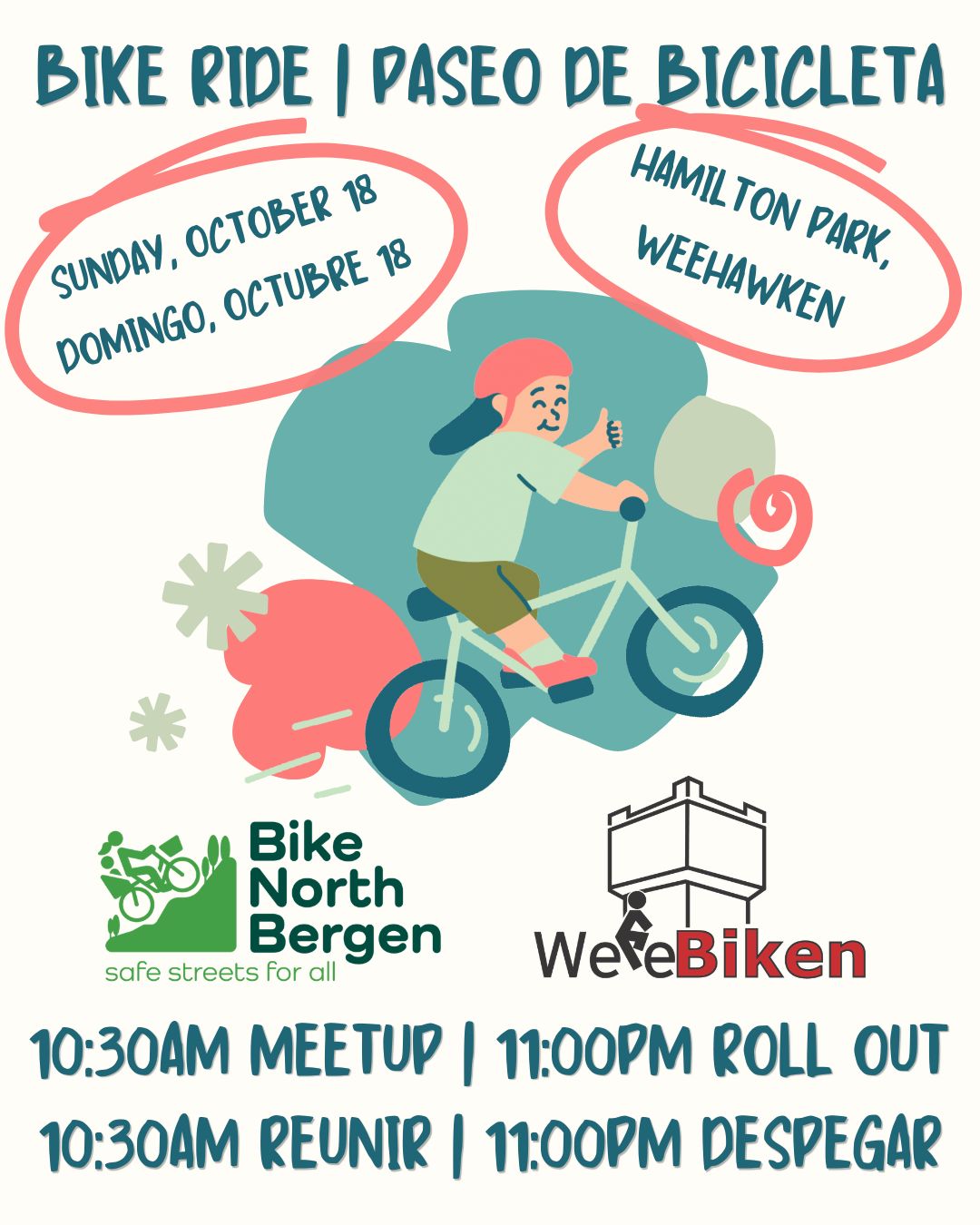 Sunday October 18 Social Ride!